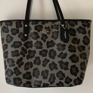 Genuine Leather Coach Purse